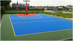 Einen Basketball Court mit Sportboden kaufen