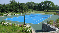 Tenniscourt / Tennisplatz mit Sportboden kaufen