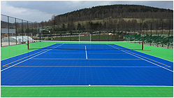 Tennisplatz / Tennis-Court mit Sportbelag kaufen