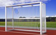 Bolzplatz-Tor (3x2m) - mit ZDF-Torwand - TV GS 
