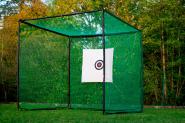 Golf-bungskfig mit Netz (3x3x3m) 