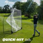 Quick Hit Golf bungsnetz (2,4x2,4m) 