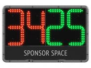 Fuball Auswechseltafel / Spielerwechseltafel LED / 2-seitig 