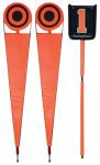 Pro Lineman Chain Set Orange and Black (Adult) 