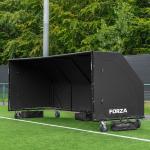 FORZA Mobile Spielerkabine mit R�dern - 5m 