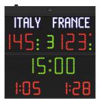 Handball LED-Anzeigetafel Pro Medium 1T (25cm) 