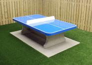 Outdoor Tischtennisplatte aus Beton - abgerundet - TV GS 