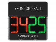 Profi Auswechseltafel / Spielerwechseltafel LED / 2-seitig inkl. Transportkoffer 