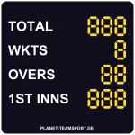 smart:score  - Manual Cricket Scoreboard Kit 