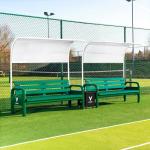 Profi Alu Sitzbank - ITF-Turnierqualit�t - Komplettset 