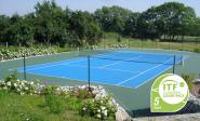Tennisplatz / Tennis-Court - mit Bodenbelag & Netz (34x17m) - Preis auf Anfrage 