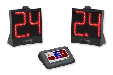 14/24 Sekundenanzeige Basketball Set PRO - kabellos 