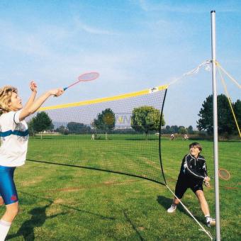 Freizeit-Set fr Badminton, Fuballtennis - Kleinfeld 