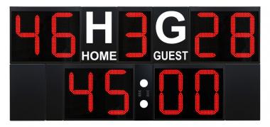 Hockey LED Anzeigetafel PT1 (45cm Ziffern) - outdoor 