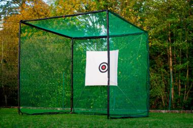 Golf-bungskfig mit Netz (3x3x3m) 