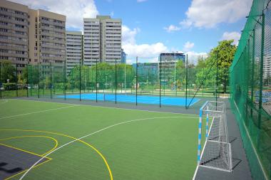 Outdoor-Handball-Court - individuelle Gre - Preis auf Anfrage 