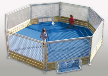 Mini-Soccer-Arena Oktagon (6x6m) 