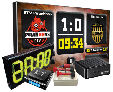 Multisport LED Videowall & Softwarebox Komplettpaket - Preis auf Anfrage 
