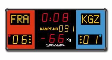 Stramatel Anzeigetafel Ringen CLF 