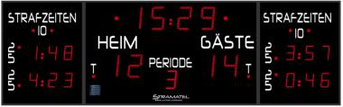 Outdoor Eishockey Anzeigetafel Stramatel 452 XGB 9020 (25cm/120m) 
