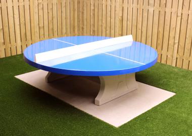Outdoor Tischtennisplatte aus Beton - rund - TV GS 