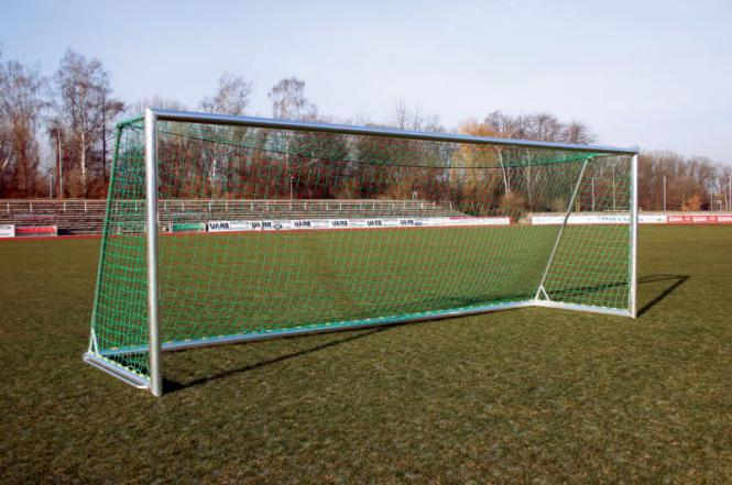 Freistehendes Fuballtor vollverschweit - Netztiefe 1,50 m 