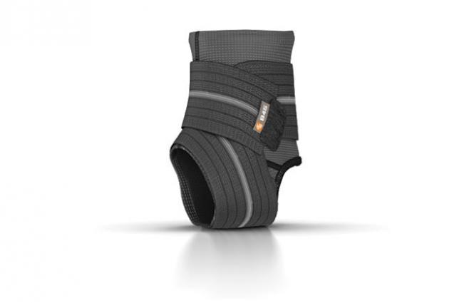 ANKLE SLEEVE WITH COMPRESSION WRAP SUPPORT 