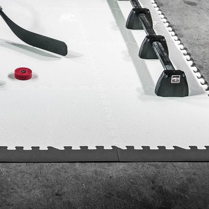 BAUER Synthetic Ice Tiles - Kunsteis-Bodenplatten (10er Pack) 