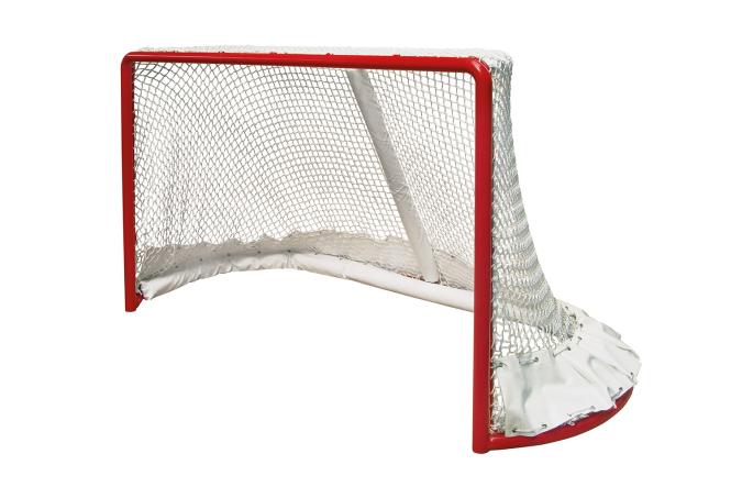 Eishockeytor IIHF/DEL/NHL - 1 Paar - komplett mit Netz & Padding 