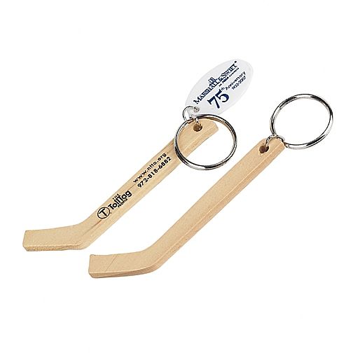 300 Eishockey Stick Schlsselanhnger mit Vereinsaufdruck 
