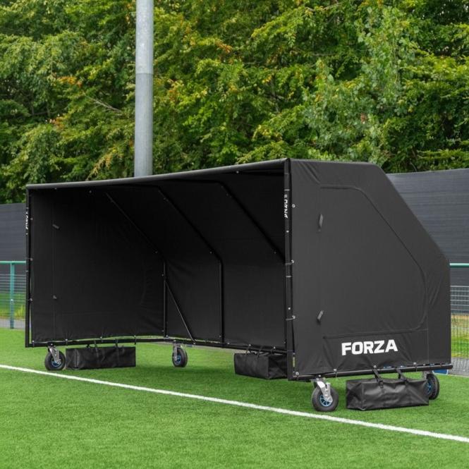 FORZA Mobile Spielerkabine mit R�dern - 5m 