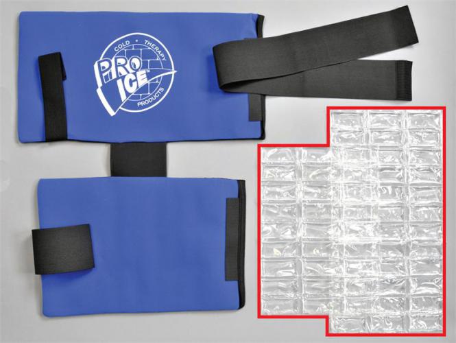 Pro Ice Additional Ice Insert Set for Pitchers Shoulder/Elbow Wrap 
