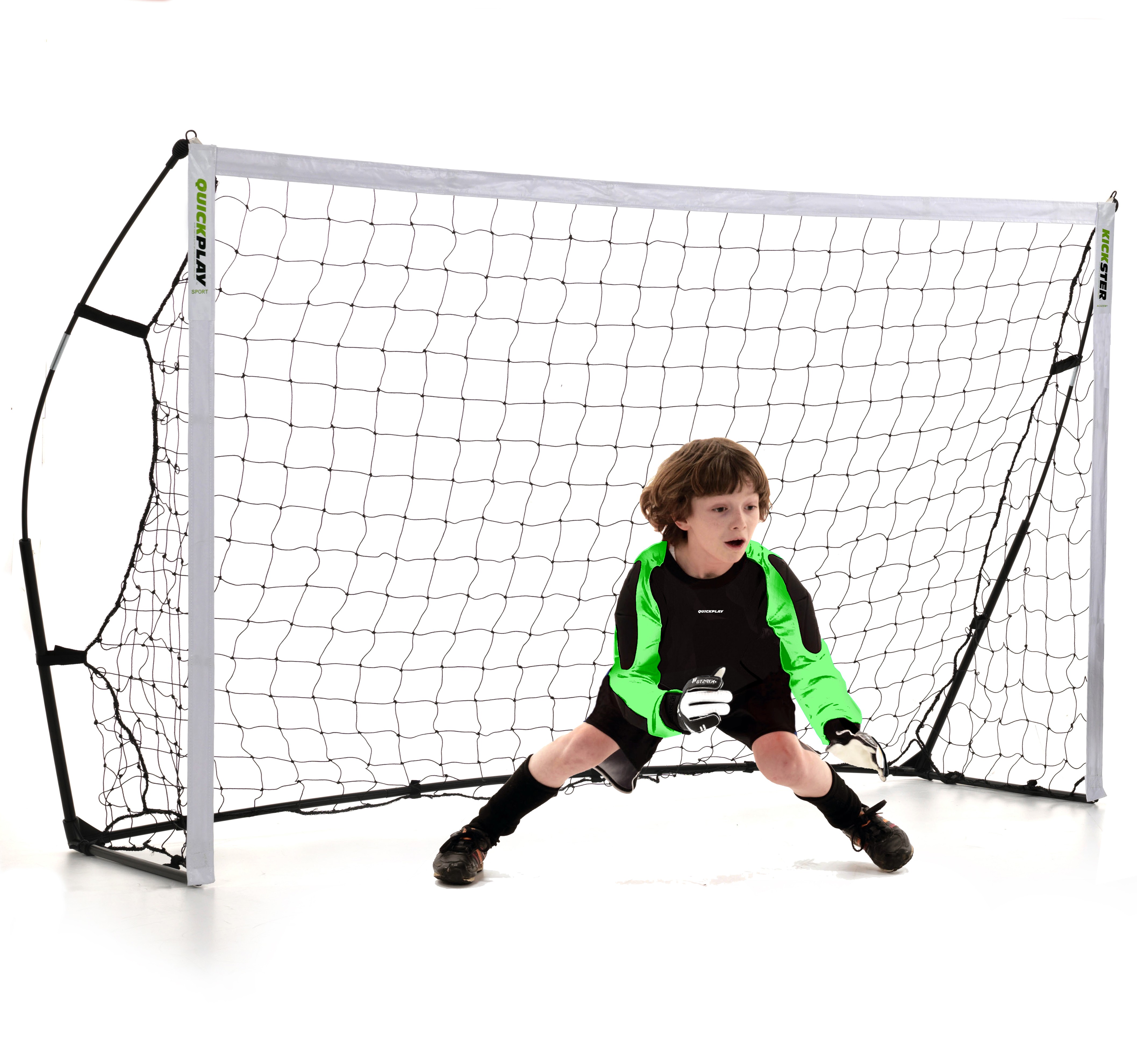 PlanetTeamsport | Kickster Academy - Ultra-Portables Tor - 2,4m x 1,5m